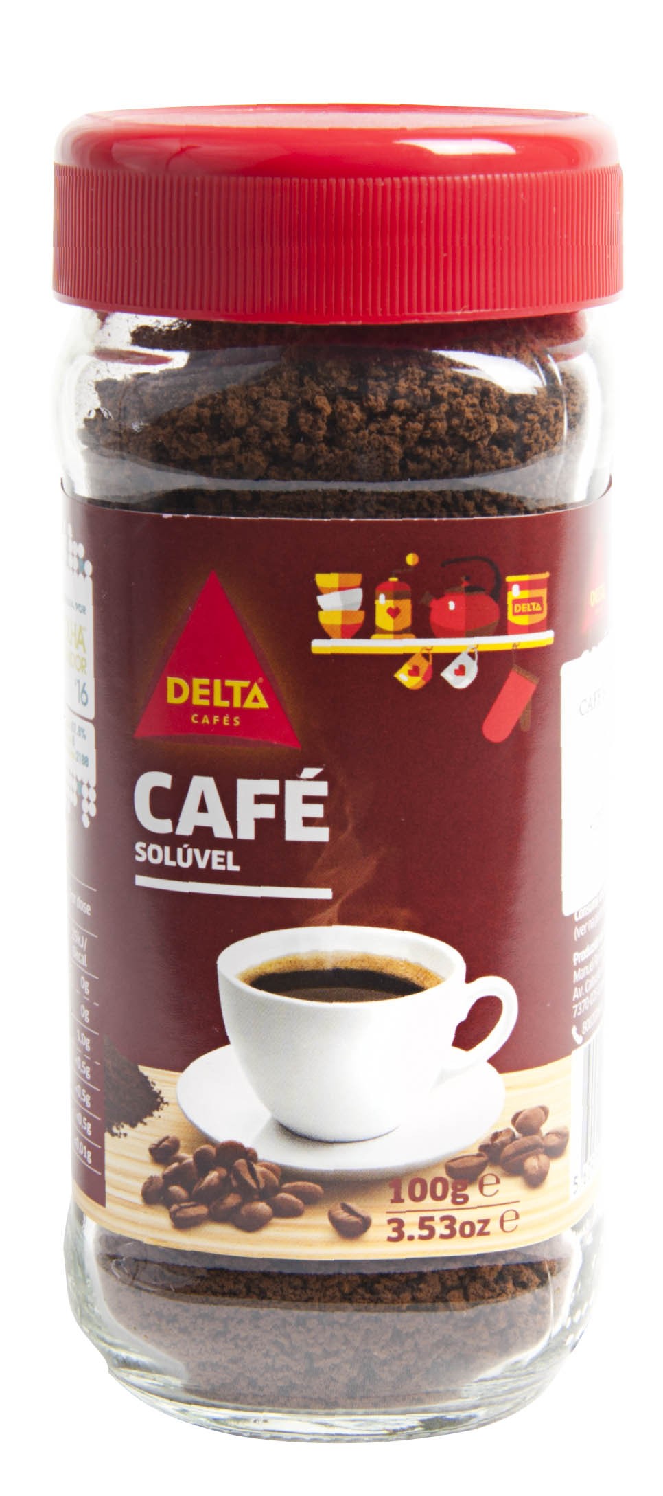 CAFE DELTA SOLUBLE 100GR